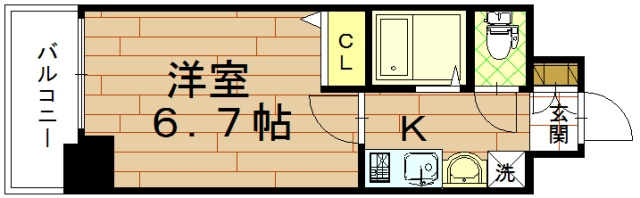 エステムコート京都駅前KOTO（エステムコート京都駅前コト）の間取り