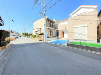 【前面道路含む現地写真】 | 南西側約6.28ｍ市道
