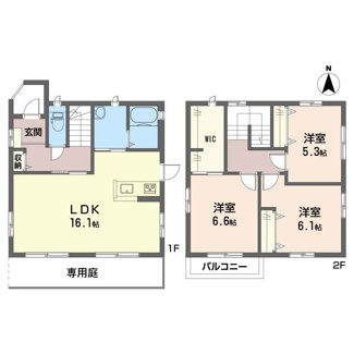 【間取り】 | ハーモニーコート余戸南