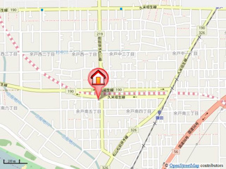 【地図】 | ハーモニーコート余戸南