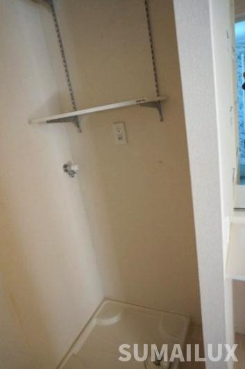 熊本市中央区帯山１丁目のアパートの洗面所