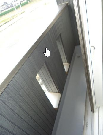 ルーチェドルチェのバルコニー