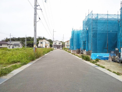 【前面道路含む現地写真】 | 京田辺市同志社山手3丁目43号地　新築戸建