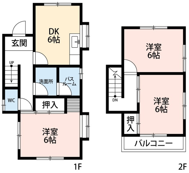 【間取り】 | 井田町戸建