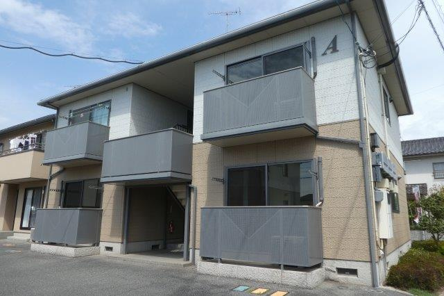 ハッピーウェル A棟の外観
