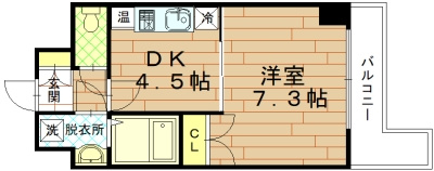 M・G Hills四条河原町（エムジーヒルズ四条河原町）の間取り