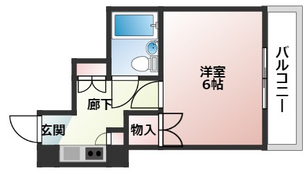 ブルーコート段原の間取り