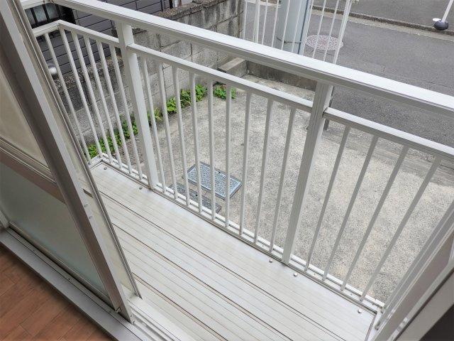 ラベンダーのバルコニー