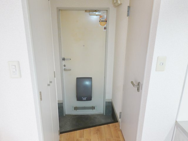 ラベンダーの玄関