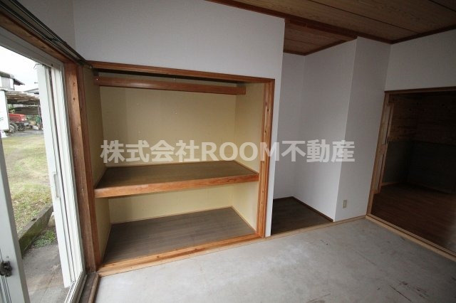 幸福団地の収納|収納のためのスペースです