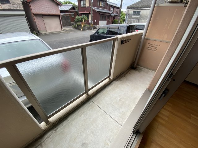 GRANDEUR陶館のバルコニー