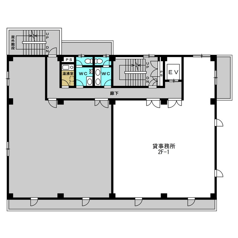 森ビルⅡ　２F　事務所