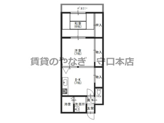 【間取り】 | パラシオン菊水