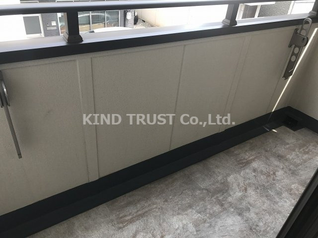 ローゼオ天神橋筋六丁目のバルコニー|広々としたバルコニーです