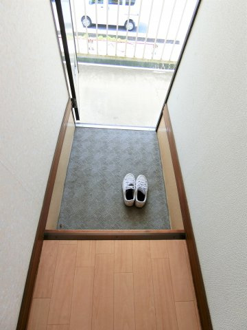 ワイズ大網の玄関