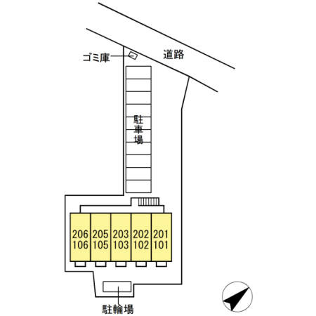 【区画図】 | フィオーレ　ロッソ