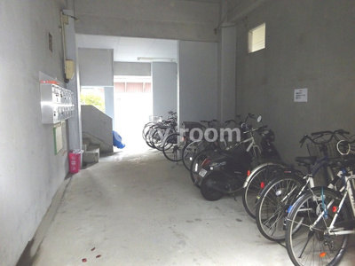 【その他共用部分】 | メゾン江坂 | 駐輪場です