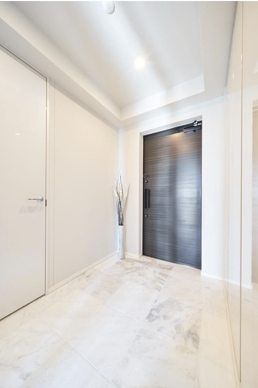 ザ・タワー横浜北仲の玄関