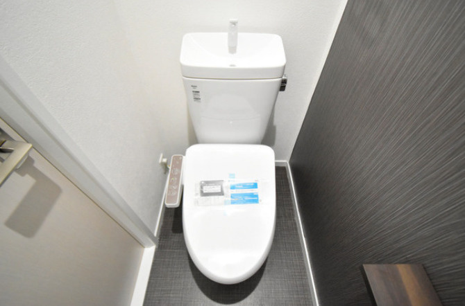 サンビレッジ久留米【キャッシュバック対象物件】のトイレ|コンパクトで使いやすいトイレです