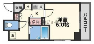【間取り】 | ラナップスクエア南森町 | 間取り