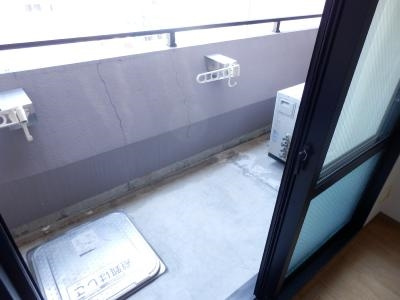 サンシティ四条西洞院のバルコニー