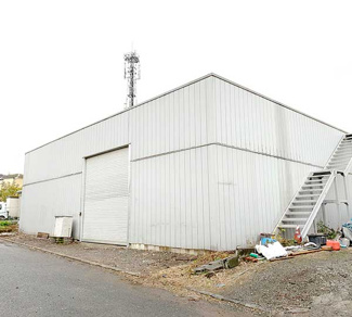 【外観】 | 東山田町貸し倉庫58坪 | 鉄骨造平屋建て