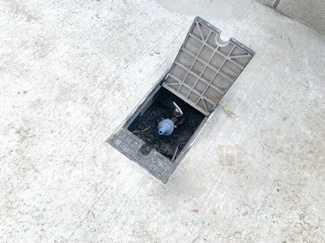 【設備】 | 東山田町貸し倉庫58坪 | 外に散水栓あり