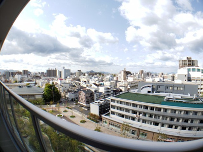 【展望】 | ｈｉｔｏｔｏ広島ＴｈｅＴｏｗｅｒ | 視界を遮る建物がなく、眺望良好です