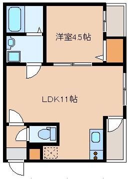 【間取り】 | 博多小町Ⅱ　