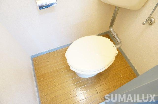 熊本市中央区水前寺６丁目の賃貸マンションのトイレ