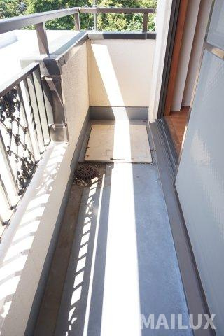 熊本市中央区水前寺６丁目の賃貸マンションのバルコニー