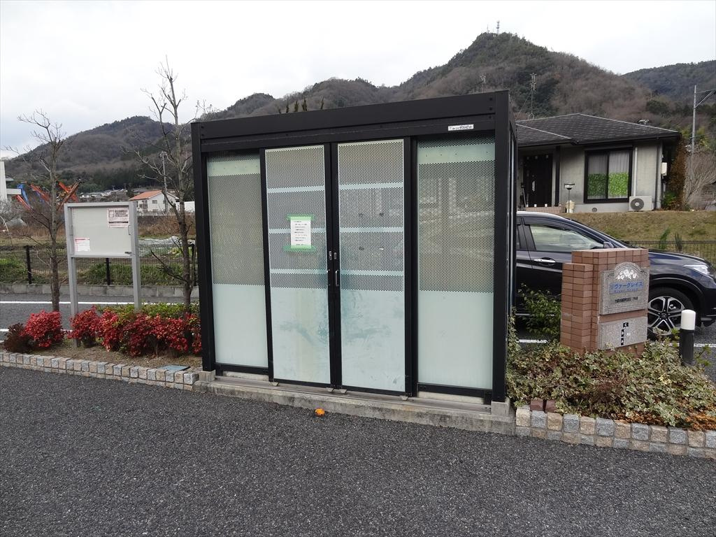 リヴァーグレイスＢの設備|ゴミ置置場