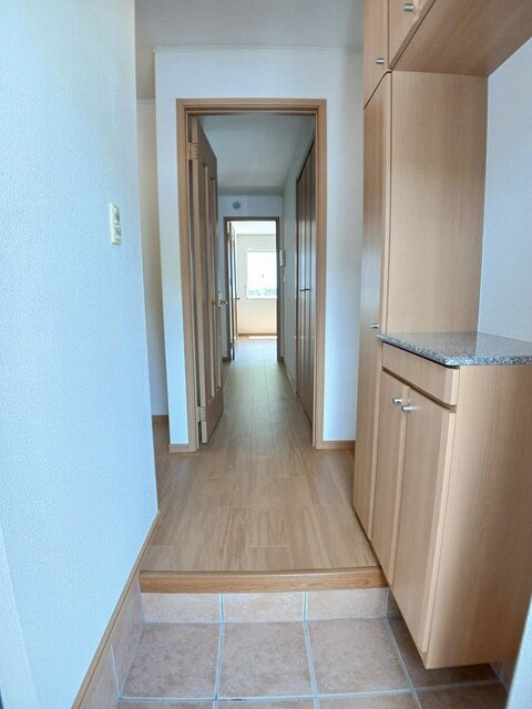 リヴァーグレイスＢの玄関