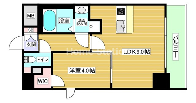 【間取り】 | プレサンス福島ニューゲート