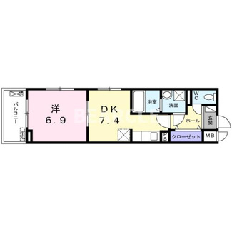【間取り】 | シャルマン東寺南Ⅲ