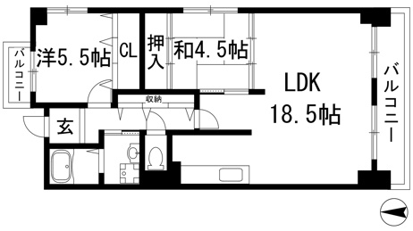 【間取り】