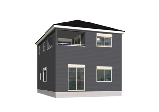 【外観パース】 | ■2号棟完成イメージ