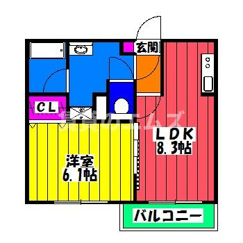 【間取り】 | ビータコモダ博多 | ビータコモダ博多の間取り