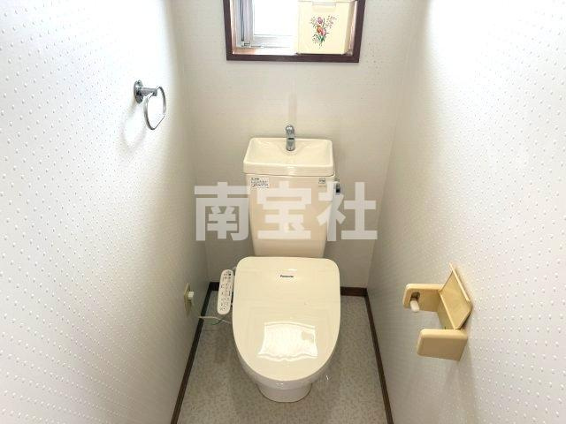 【トイレ】 | 温水洗浄便座つきです