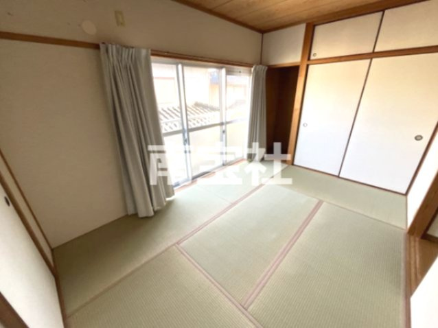 【和室】 | 障子撤去後、カーテンを設置します！