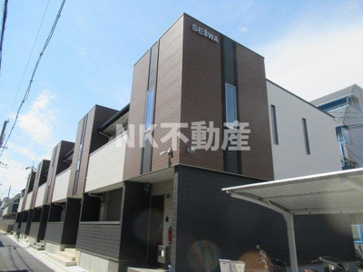 【外観】 | イーグルソシア（河内花園賃貸） | 外観もきれいです