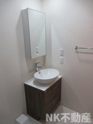 【洗面所】 | フジパレス花園西町（河内花園賃貸） | 使いやすい洗面所です