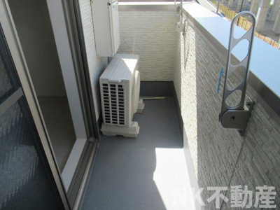 【バルコニー】 | フジパレス花園西町（河内花園賃貸） | 開放的で明るい空間を演出してくれるバルコニーです