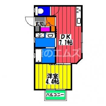【間取り】 | ＰＨＯＥＮＩＸ大橋南 | ＰＨＯＥＮＩＸ大橋の間取り