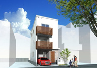 東大阪市稲田上町 新築戸建　☆充実設備の画像