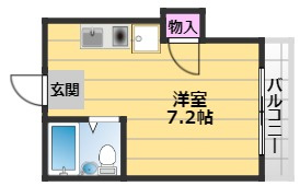 【間取り】 | アミューズマンションむさし2