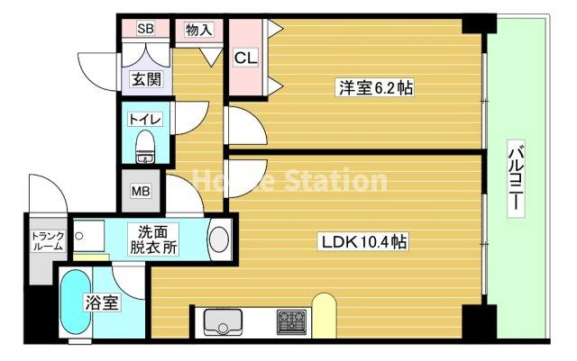【間取り】 | プレサンスセンターコア大阪