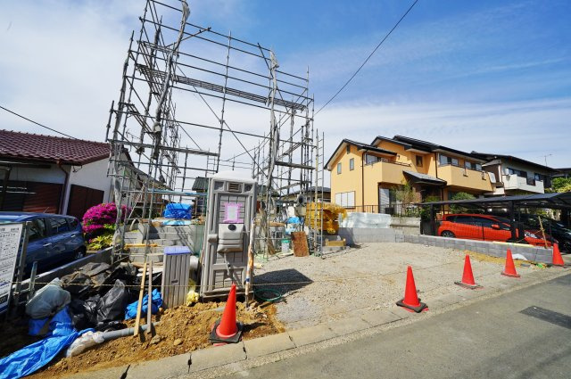 南道路面で陽当たり良好♪住宅設備がインターネットにつながるIoT仕様！保土ヶ谷区川島町　全２棟新築戸建ての外観|「上星川」駅徒歩圏内の閑静な住宅街に立地