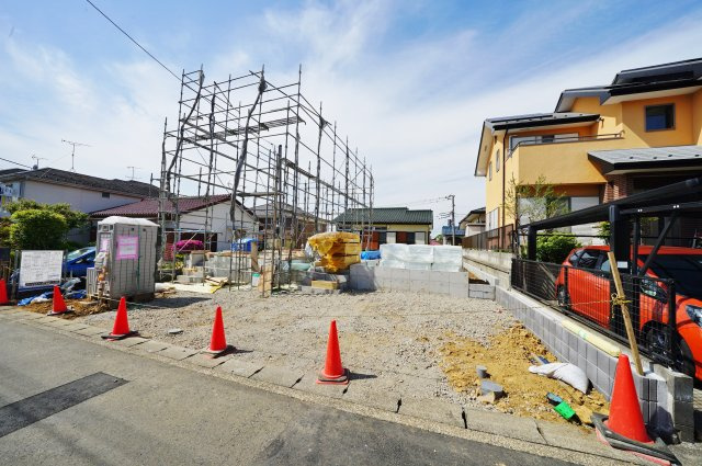 南道路面で陽当たり良好♪住宅設備がインターネットにつながるIoT仕様！保土ヶ谷区川島町　全２棟新築戸建ての外観|建物の完成は2021年7月予定となっております