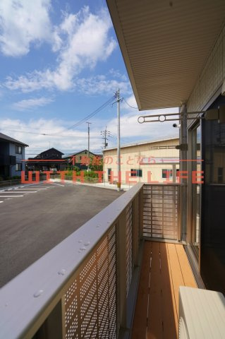Villa松本（ヴィラマツモト）【キャッシュバック対象】のバルコニー|開放的で明るい空間を演出してくれるバルコニーです